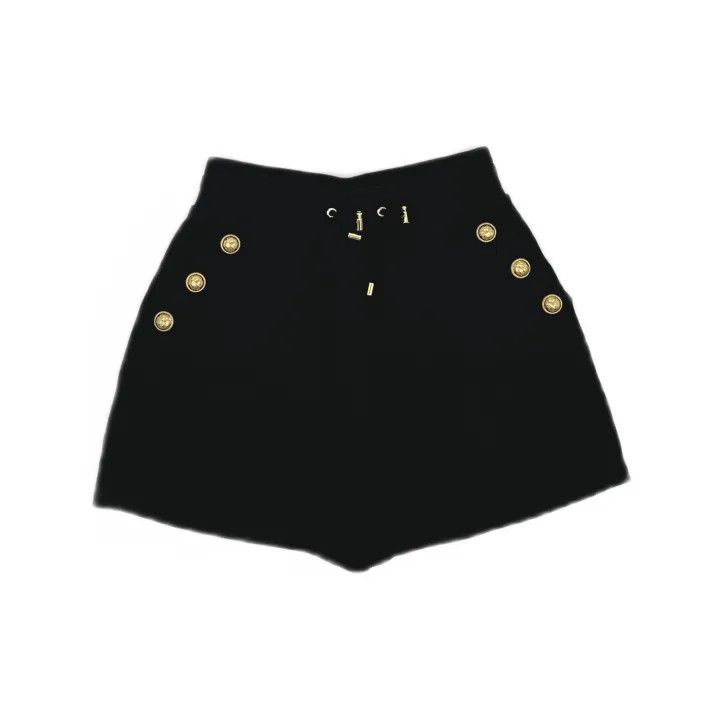 Balmain Balmain FW23 6-Button Knit Shorts for Women 0079 Size 26" / US 2 / IT 38 - 2 Thumbnail