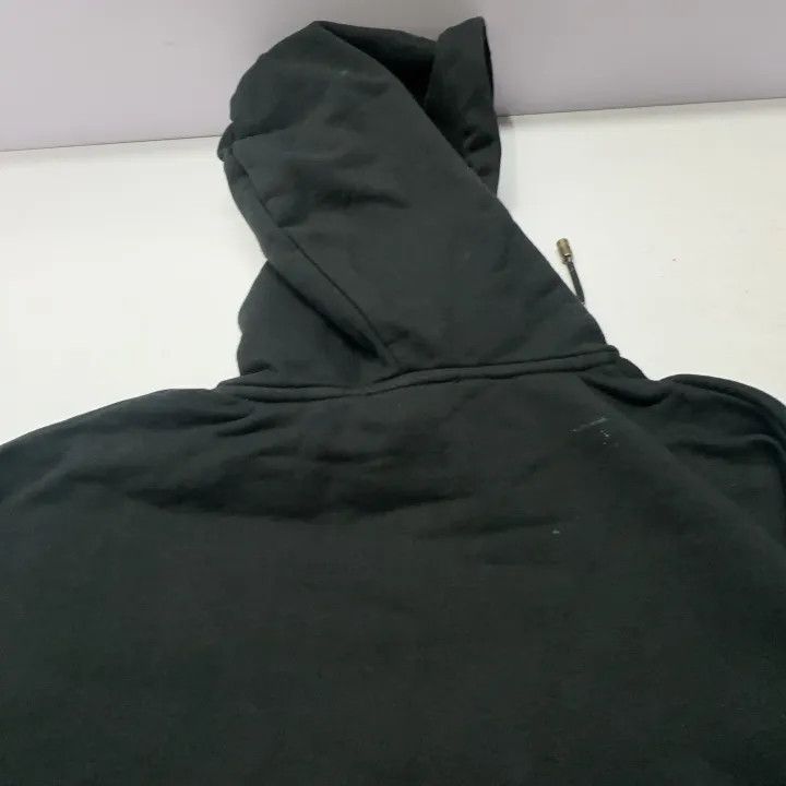 Balmain Balmain Black Logo Print Casual Hoodie 0079 Size M / US 6-8 / IT 42-44 - 7 Thumbnail