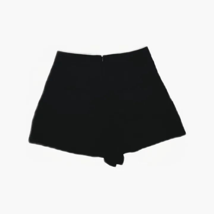 Balmain Balmain Black High-Waisted Button Shorts 0079 Size 40" / US 18 - 3 Thumbnail