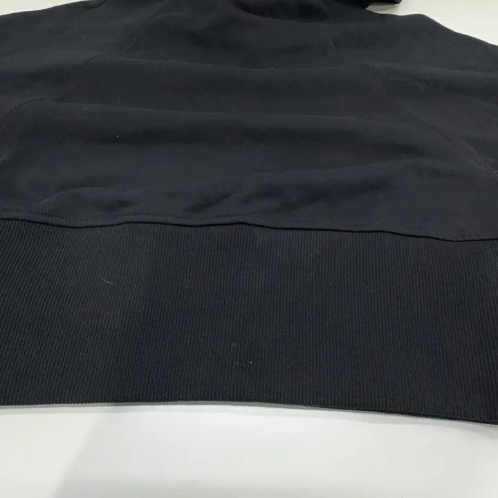 Balmain Balmain Black Hooded Sweatshirt with Buttons 0079 Size M / US 6-8 / IT 42-44 - 9 Thumbnail