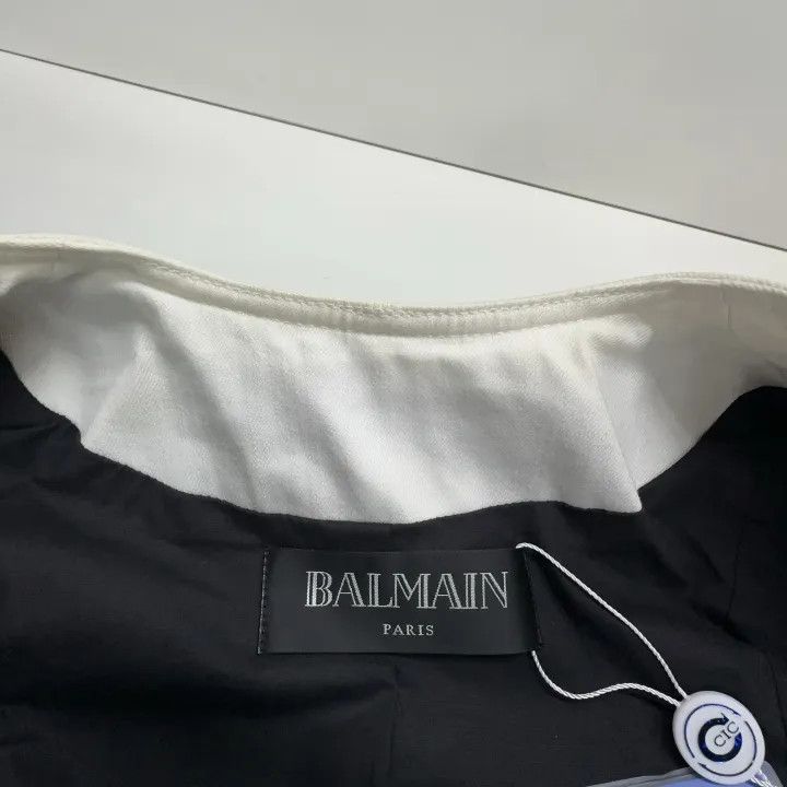 Balmain Balmain Classic Gold Button Black Jacket 0079 Size M / US 6-8 / IT 42-44 - 5 Thumbnail