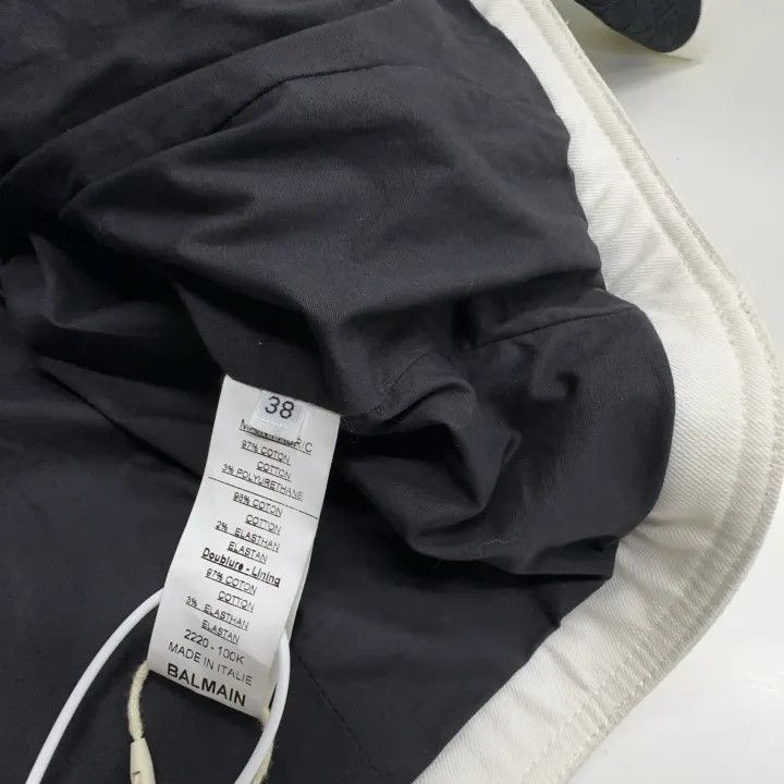 Balmain Balmain Classic Gold Button Black Jacket 0079 Size M / US 6-8 / IT 42-44 - 4 Thumbnail
