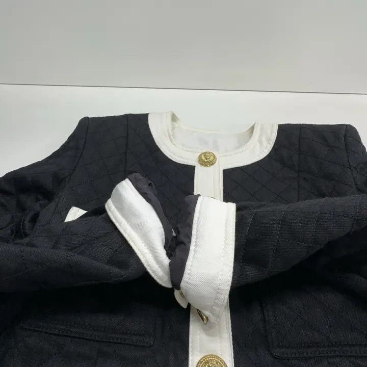 Balmain Balmain Classic Gold Button Black Jacket 0079 Size M / US 6-8 / IT 42-44 - 10 Thumbnail