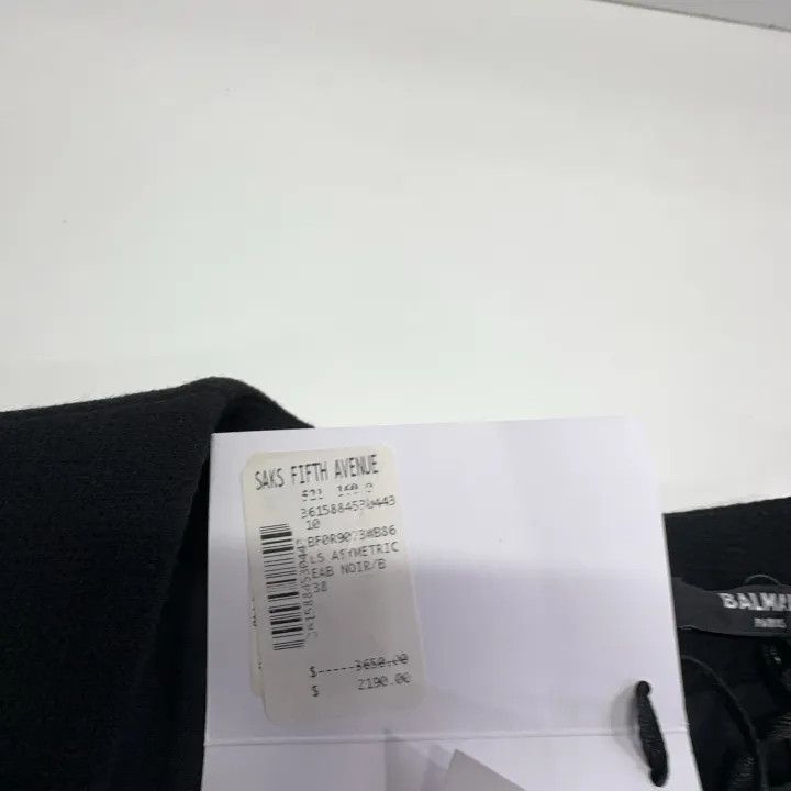 Balmain Balmain Color-Block Button Detail Long Sleeve Dress 0079 Size M / US 6-8 / IT 42-44 - 7 Thumbnail