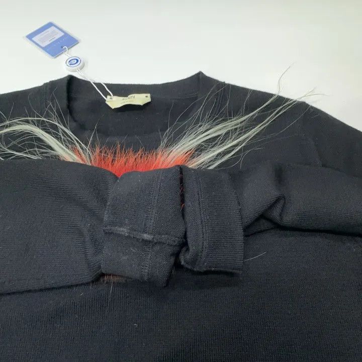Fendi Fendi Little Devil Embroidered Sweater for Women 0079 Size S / US 4 / IT 40 - 8 Thumbnail