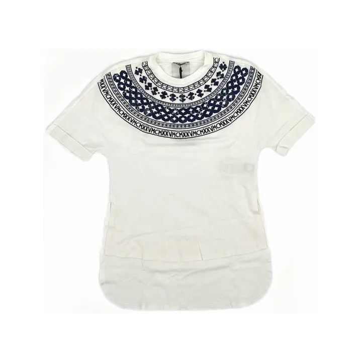 Fendi Fendi SS21 White Cotton Printed T-Shirt 0079 Size M / US 6-8 / IT 42-44 - 2 Thumbnail