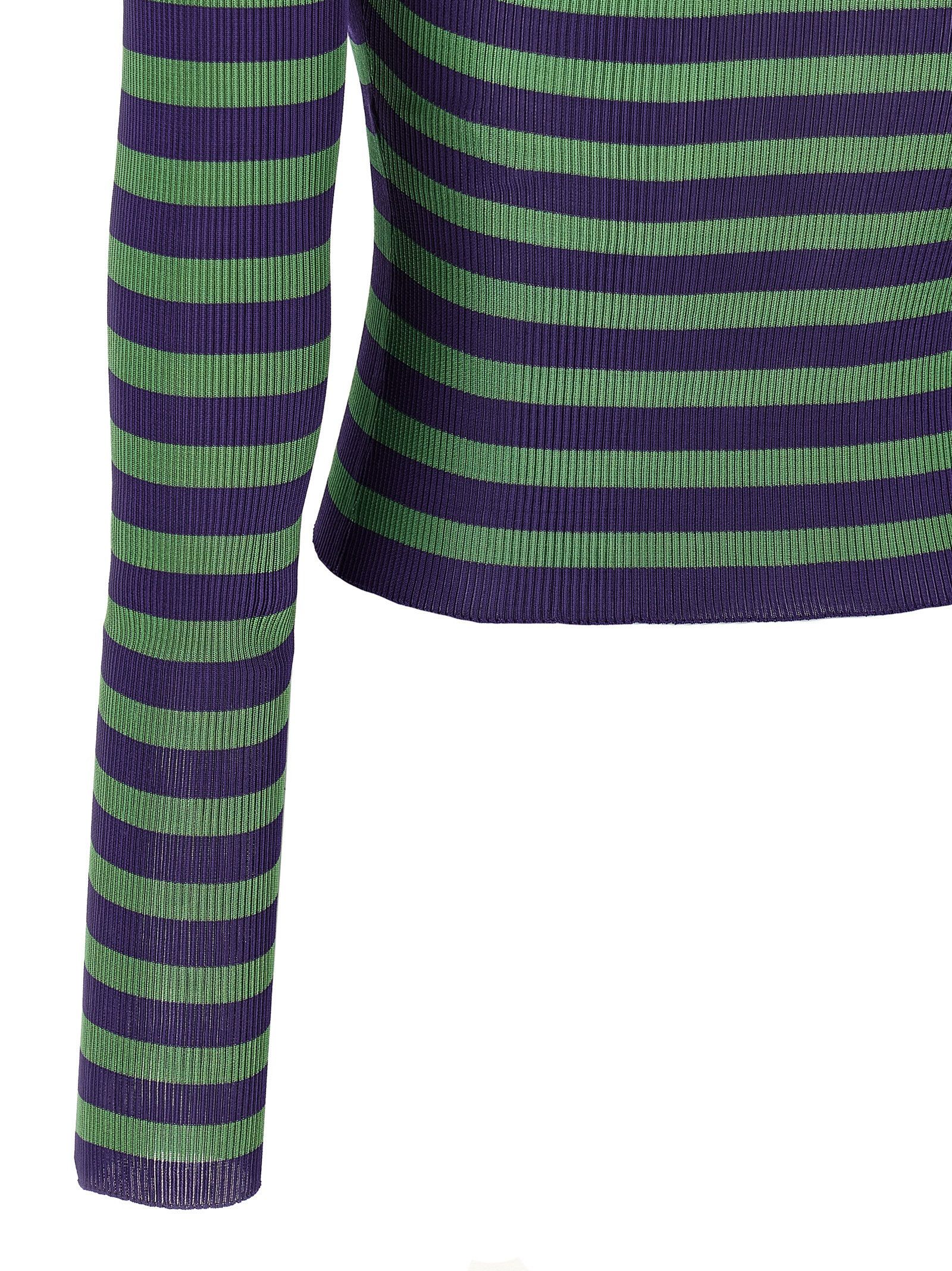 Dolce & Gabbana Striped Viscose Sweater Size M / US 6-8 / IT 42-44 - 4 Thumbnail