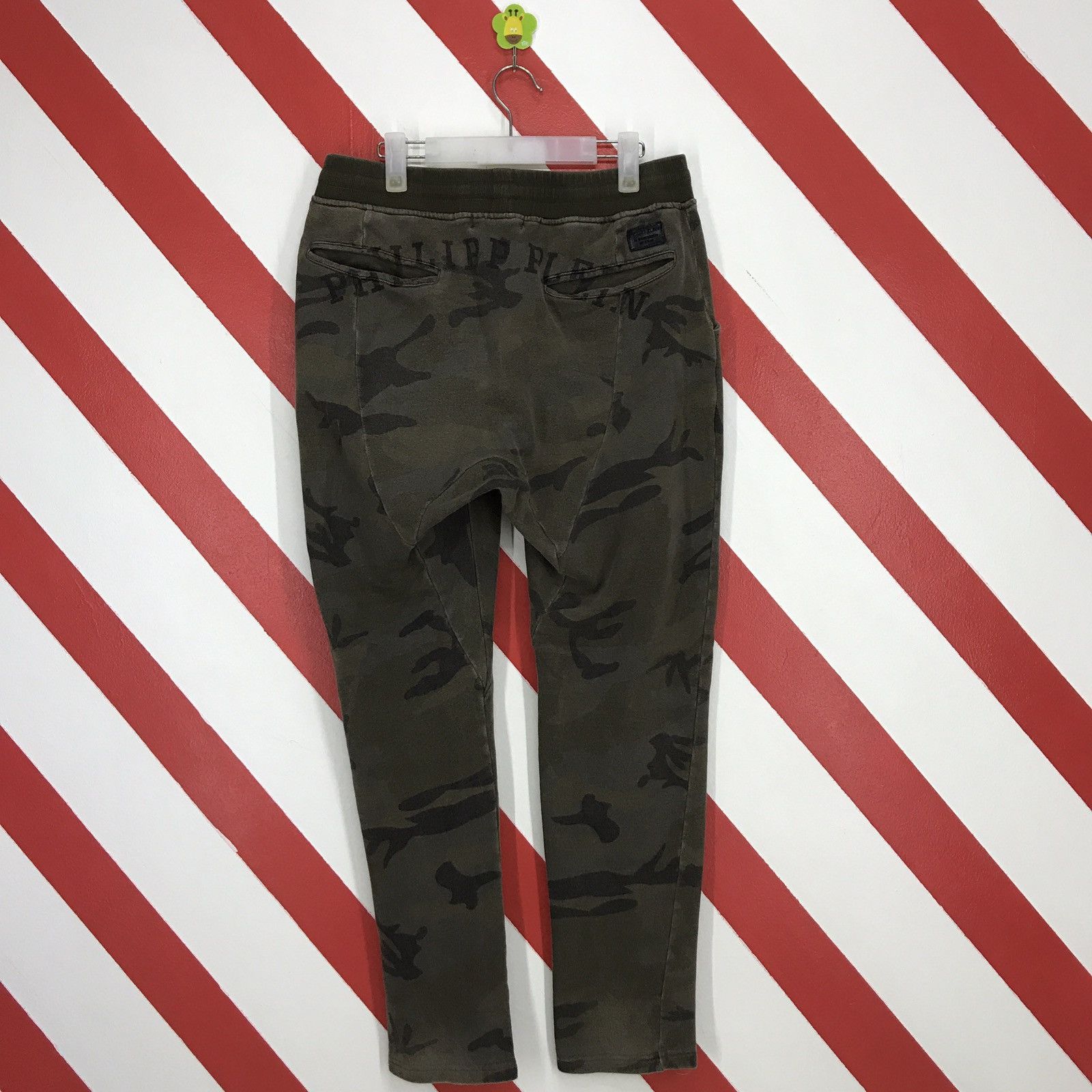 Philipp Plein Philipp Plein Jogger Multi Pocket Camouflaged Army XL Size US 36 / EU 52 - 1 Thumbnail