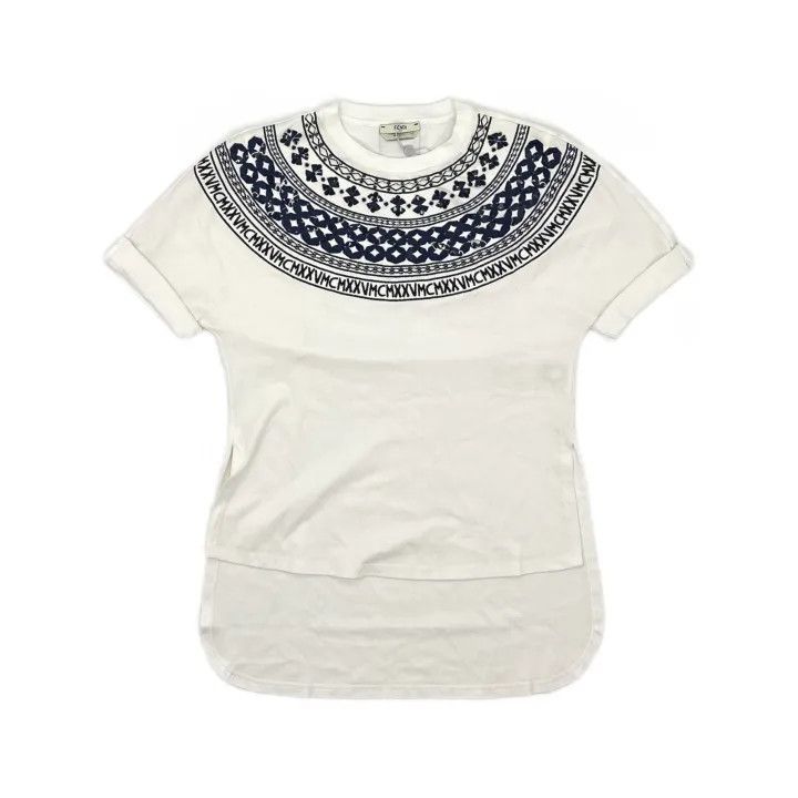Fendi Fendi SS21 Cotton Printed Short Sleeve T-Shirt 0079 Size S / US 4 / IT 40 - 2 Thumbnail