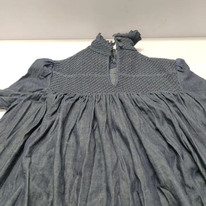 Fendi Fendi SS21 Cotton Long Sleeve Dress 0079 Size M / US 6-8 / IT 42-44 - 6 Thumbnail