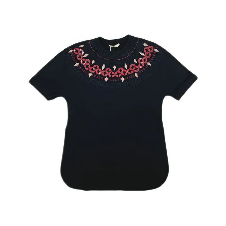Fendi Fendi SS23 Black Short Sleeve Printed T-Shirt 0079 Size M / US 6-8 / IT 42-44 - 2 Thumbnail