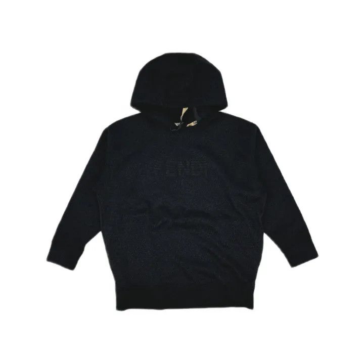 Fendi FENDI Lurex Hooded Sweatshirt for Women 0079 Size M / US 6-8 / IT 42-44 - 2 Thumbnail
