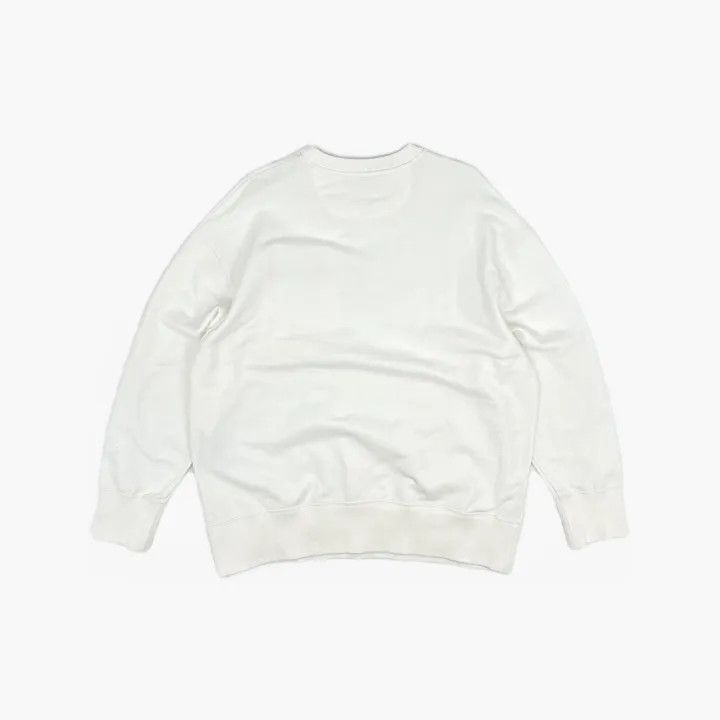 Fendi Fendi SS23 White Logo Knit Long Sleeve Sweatshirt 0079 Size L / US 10 / IT 46 - 3 Thumbnail