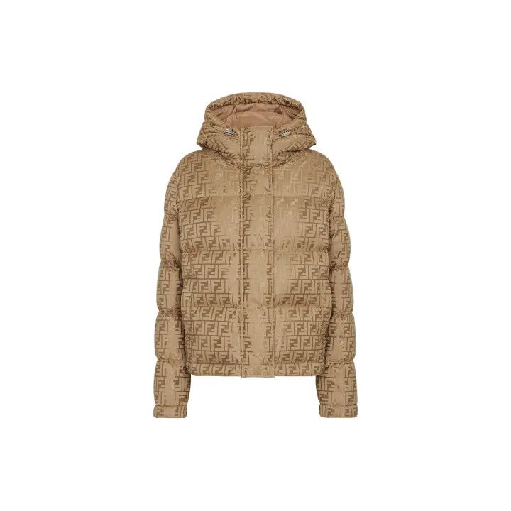 Fendi Fendi Logo Printed Hooded Long Sleeve Jacket 0079 Size S / US 4 / IT 40 - 2 Thumbnail