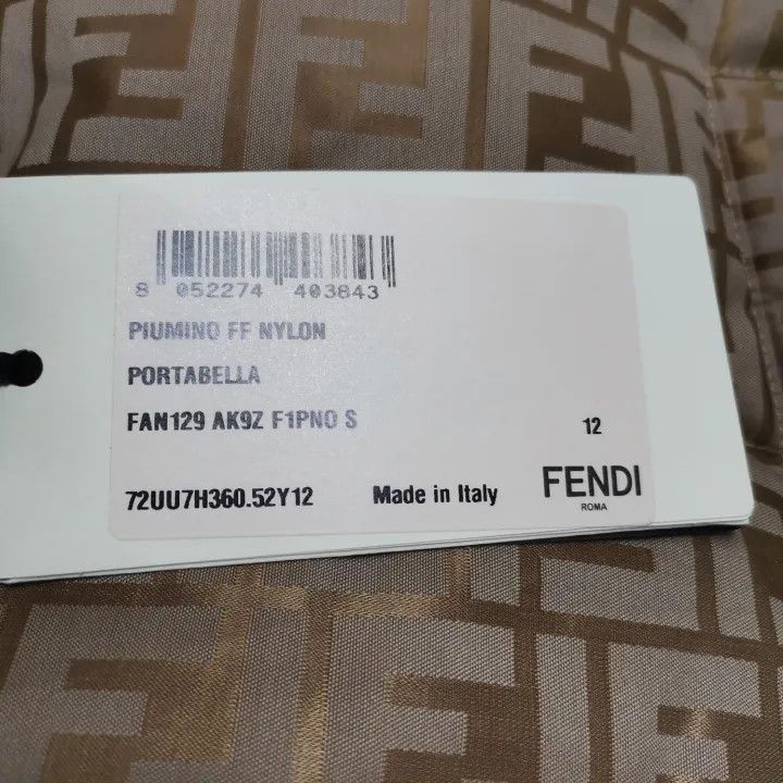 Fendi Fendi Logo Printed Hooded Long Sleeve Jacket 0079 Size S / US 4 / IT 40 - 4 Thumbnail