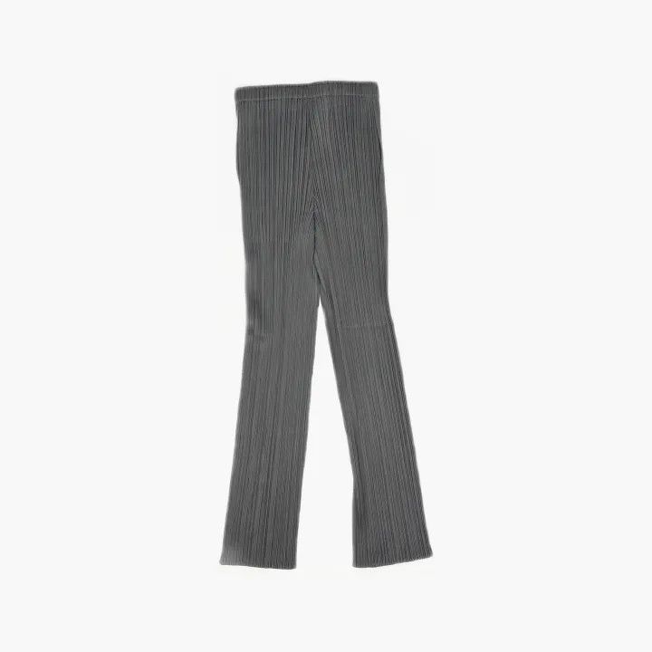 Issey Miyake Issey Miyake Gray Pleated Trousers for Women 0079 Size 22" - 3 Thumbnail
