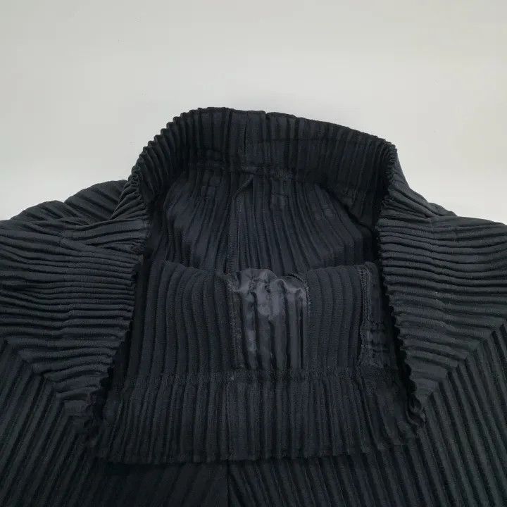 Issey Miyake Issey Miyake Casual Solid Pleated Trousers 0079 Size 34" / US 12 / IT 48 - 6 Thumbnail