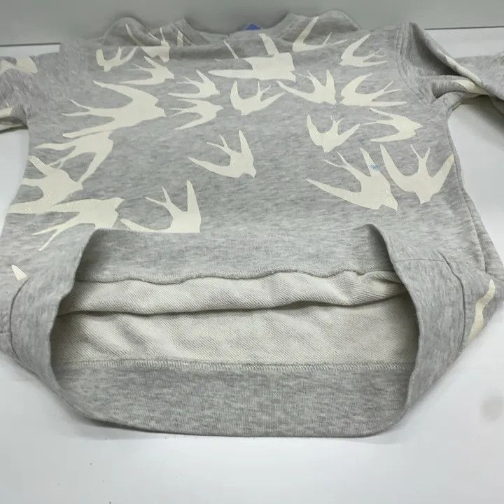 Alexander McQueen Alexander McQueen Swallow Print Sweatshirt 0079 Size S / US 4 / IT 40 - 11 Thumbnail