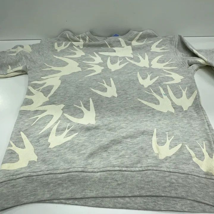 Alexander McQueen Alexander McQueen Swallow Print Sweatshirt 0079 Size S / US 4 / IT 40 - 12 Thumbnail