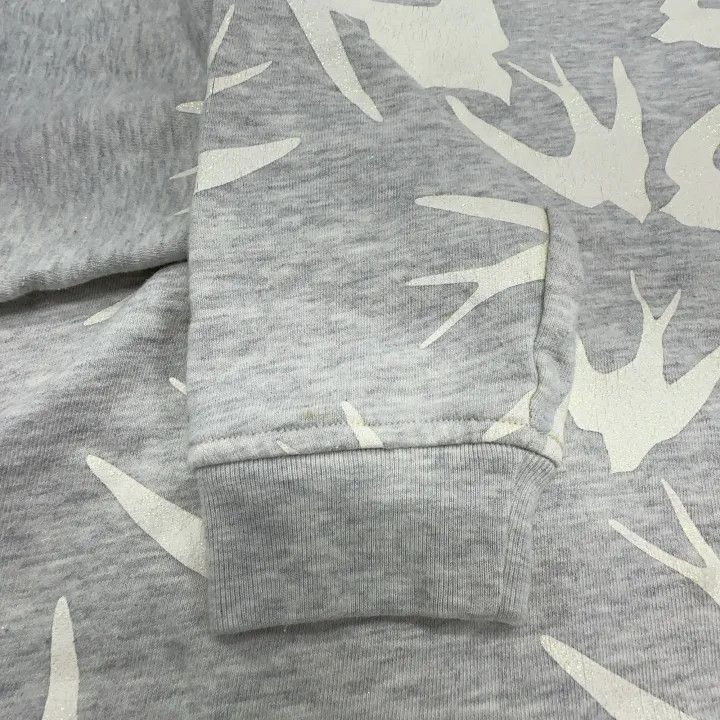 Alexander McQueen Alexander McQueen Swallow Print Sweatshirt 0079 Size S / US 4 / IT 40 - 10 Thumbnail