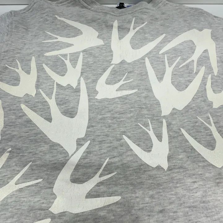 Alexander McQueen Alexander McQueen Swallow Print Sweatshirt 0079 Size S / US 4 / IT 40 - 13 Thumbnail