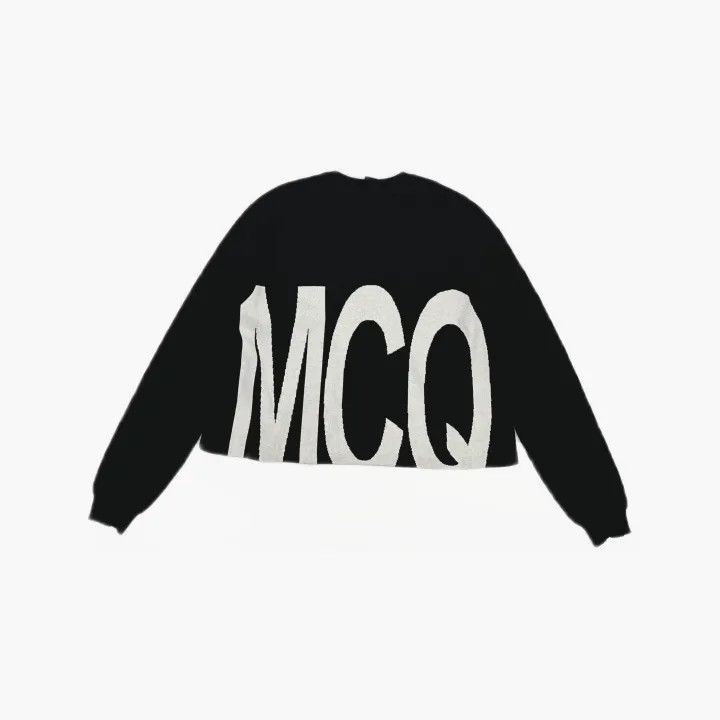 Alexander McQueen Alexander McQueen Casual Long Sleeve Crop Sweatshirt 0079 Size XL / US 12-14 / IT 48-50 - 3 Thumbnail