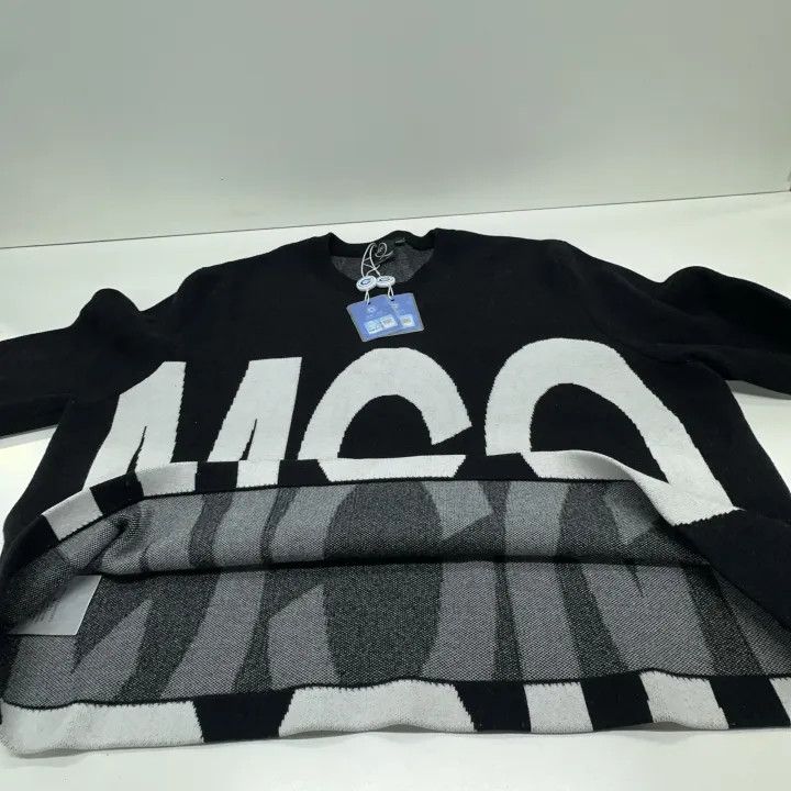 Alexander McQueen Alexander McQueen Casual Long Sleeve Crop Sweatshirt 0079 Size XL / US 12-14 / IT 48-50 - 9 Thumbnail