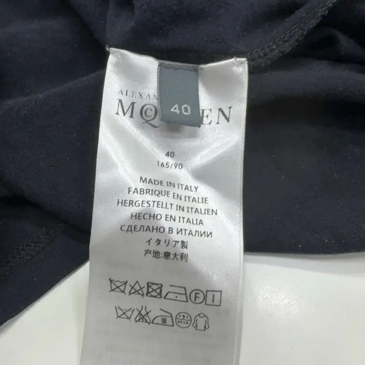 Alexander McQueen Alexander McQueen Casual Plain Short Sleeve Top 0079 Size M / US 6-8 / IT 42-44 - 5 Thumbnail