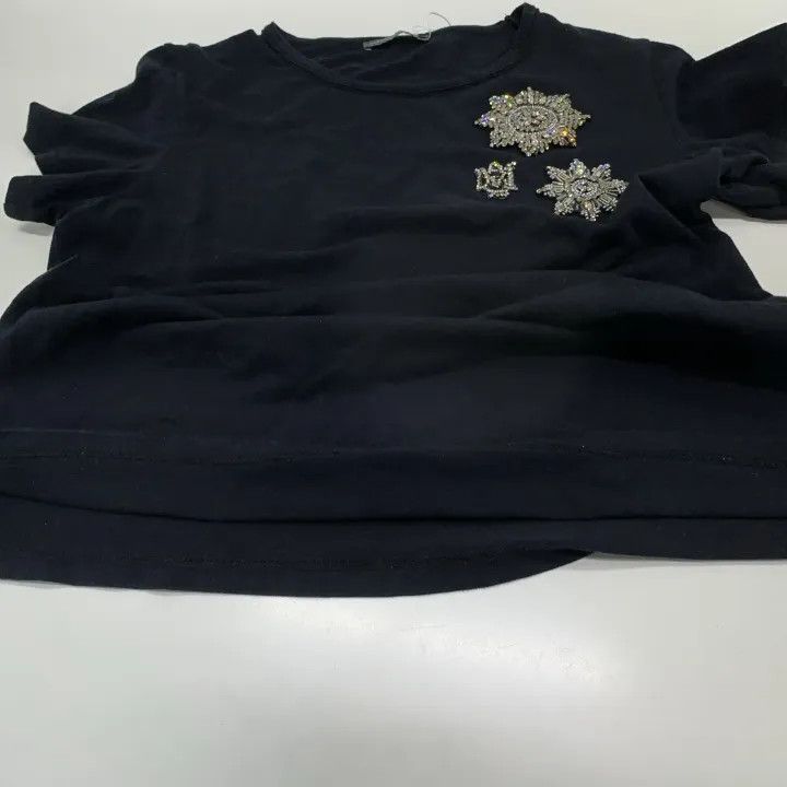 Alexander McQueen Alexander McQueen Casual Plain Short Sleeve Top 0079 Size M / US 6-8 / IT 42-44 - 9 Thumbnail