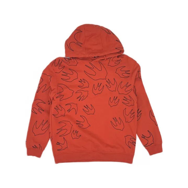 Alexander McQueen Alexander McQueen Fashion Pattern Versatile Hoodie 0079 Size XS / US 0-2 / IT 36-38 - 2 Thumbnail