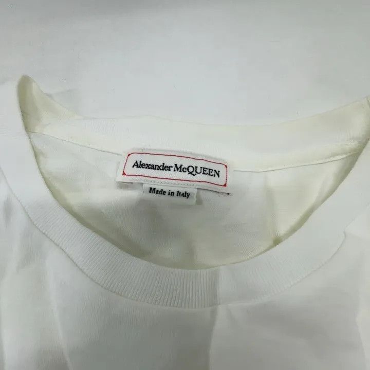 Alexander McQueen Alexander McQueen SS21 Bustier Print T-shirt 0079 Size M / US 6-8 / IT 42-44 - 6 Thumbnail