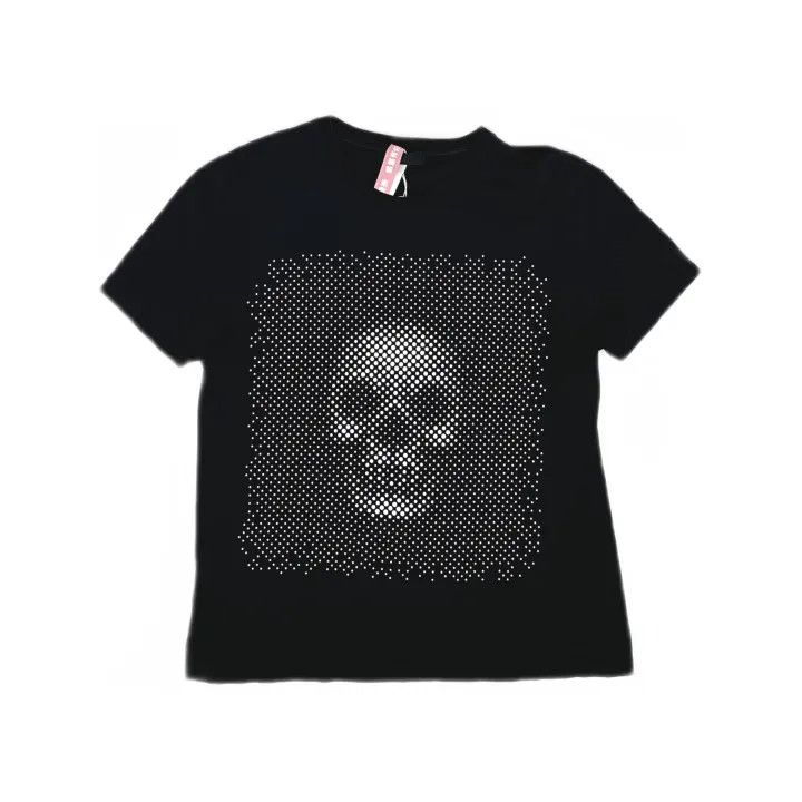 Alexander McQueen Alexander McQueen Skull Dot Print T-Shirt 0079 Size M / US 6-8 / IT 42-44 - 2 Thumbnail