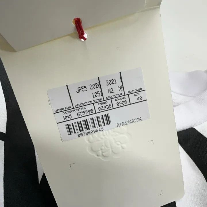 Alexander McQueen Alexander McQueen White Printed Long Sleeve Sweatshirt 0079 Size M / US 6-8 / IT 42-44 - 6 Thumbnail