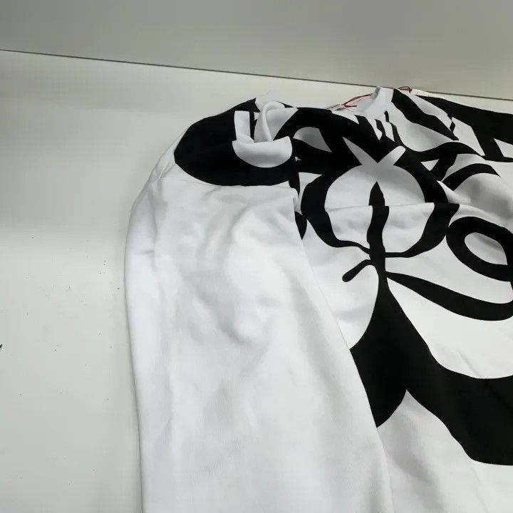 Alexander McQueen Alexander McQueen White Printed Long Sleeve Sweatshirt 0079 Size M / US 6-8 / IT 42-44 - 10 Thumbnail