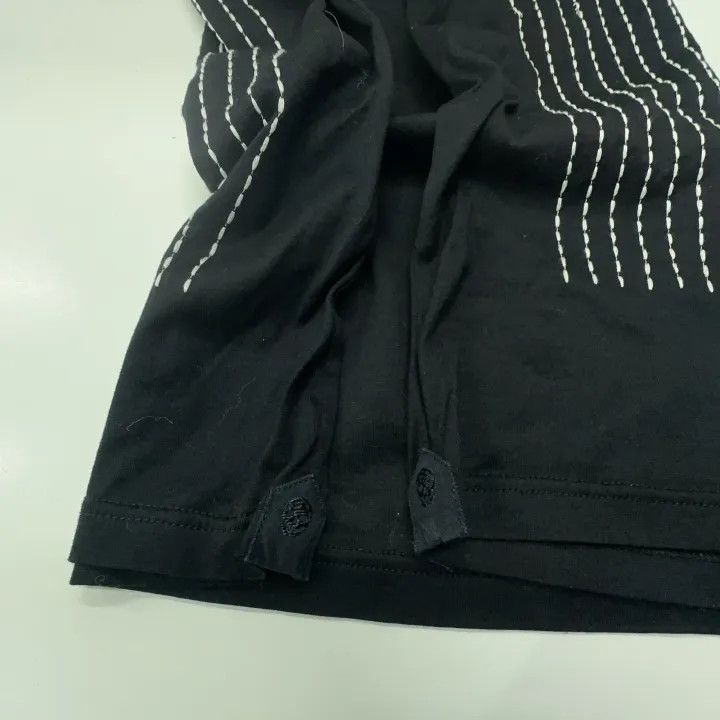 Alexander McQueen Alexander McQueen Black Graphic Skull Embroidered Tee 0079 Size S / US 4 / IT 40 - 11 Thumbnail