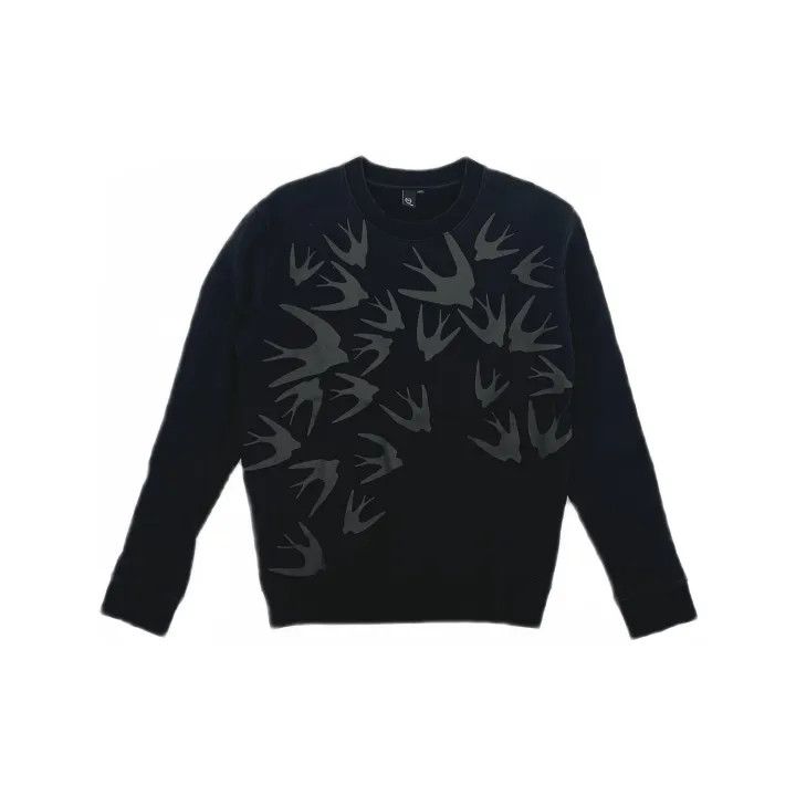 Alexander McQueen Alexander McQueen Casual Stylish Round Neck Sweatshirt 0079 Size S / US 4 / IT 40 - 2 Thumbnail