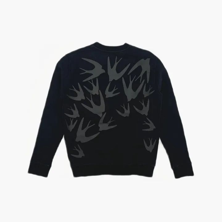 Alexander McQueen Alexander McQueen Casual Stylish Round Neck Sweatshirt 0079 Size S / US 4 / IT 40 - 3 Thumbnail
