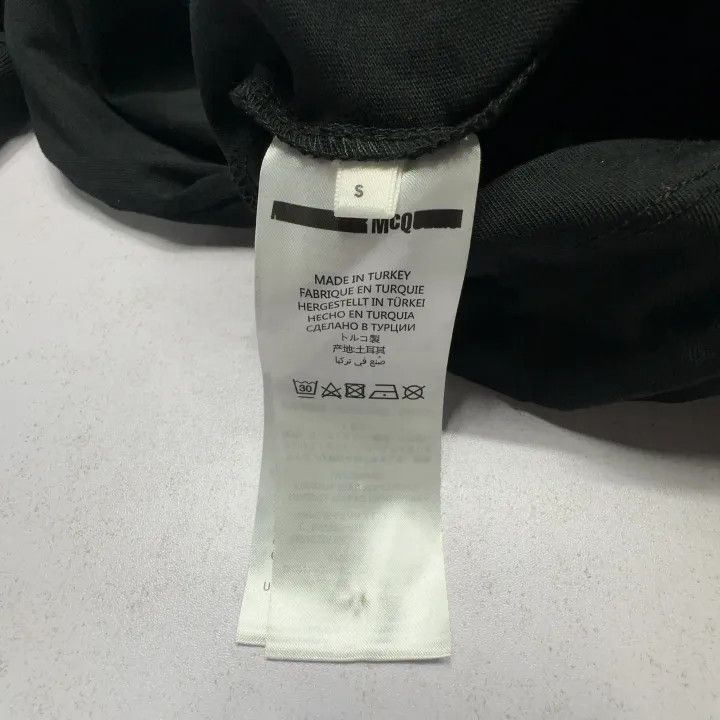 Alexander McQueen Alexander McQueen Black Long Sleeve Casual Tee 0079 Size S / US 4 / IT 40 - 4 Thumbnail