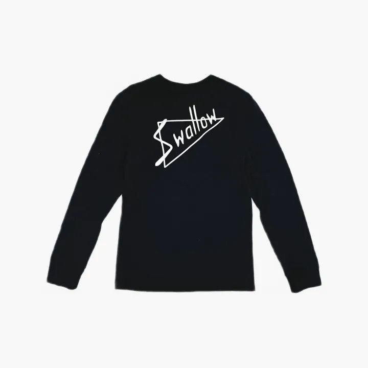 Alexander McQueen Alexander McQueen Black Long Sleeve Casual Tee 0079 Size S / US 4 / IT 40 - 3 Thumbnail