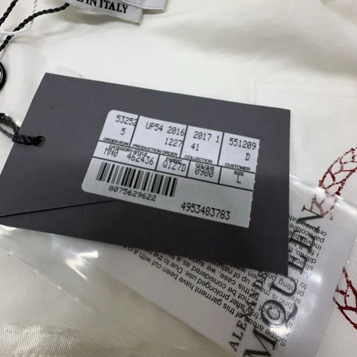 Alexander McQueen Alexander McQueen Casual Graphic Print T-Shirt 0079 Size L / US 10 / IT 46 - 4 Thumbnail