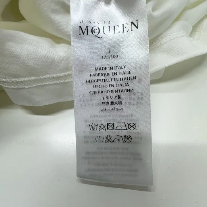 Alexander McQueen Alexander McQueen Casual Graphic Print T-Shirt 0079 Size L / US 10 / IT 46 - 6 Thumbnail