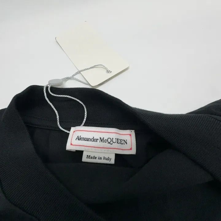 Alexander McQueen Alexander McQueen FW23 Casual Black T-Shirt 0079 Size L / US 10 / IT 46 - 6 Thumbnail
