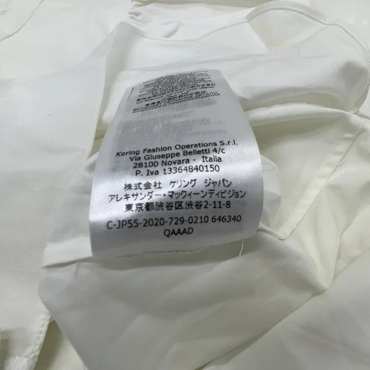 Alexander McQueen Alexander McQueen SS21 Ruffled Cotton Shirt 0079 Size L / US 10 / IT 46 - 5 Thumbnail