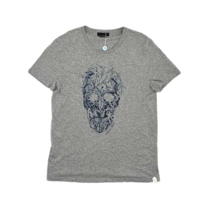 Alexander McQueen Alexander McQueen Skull Print Short Sleeve T-Shirt 0079 Size XL / US 12-14 / IT 48-50 - 2 Thumbnail