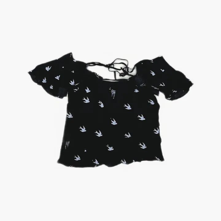 Alexander McQueen Alexander McQueen Stylish Printed Short Sleeve Top 0079 Size S / US 4 / IT 40 - 3 Thumbnail