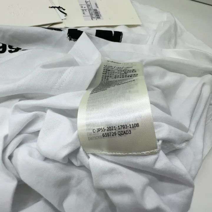 Alexander McQueen Alexander McQueen Logo Print Short Sleeve T-Shirt 0079 Size S / US 4 / IT 40 - 6 Thumbnail