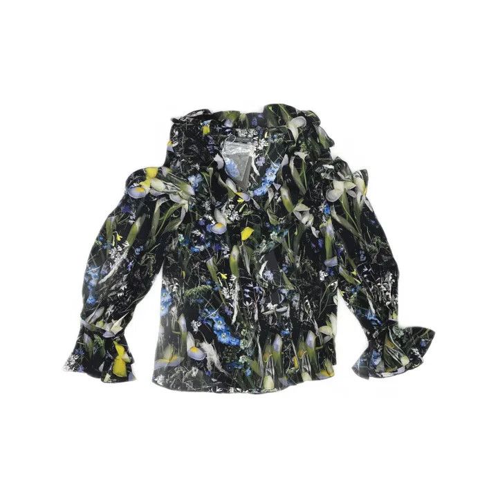 Alexander McQueen Alexander McQueen Stylish Long Sleeve Off-Shoulder Top 0079 Size M / US 6-8 / IT 42-44 - 2 Thumbnail
