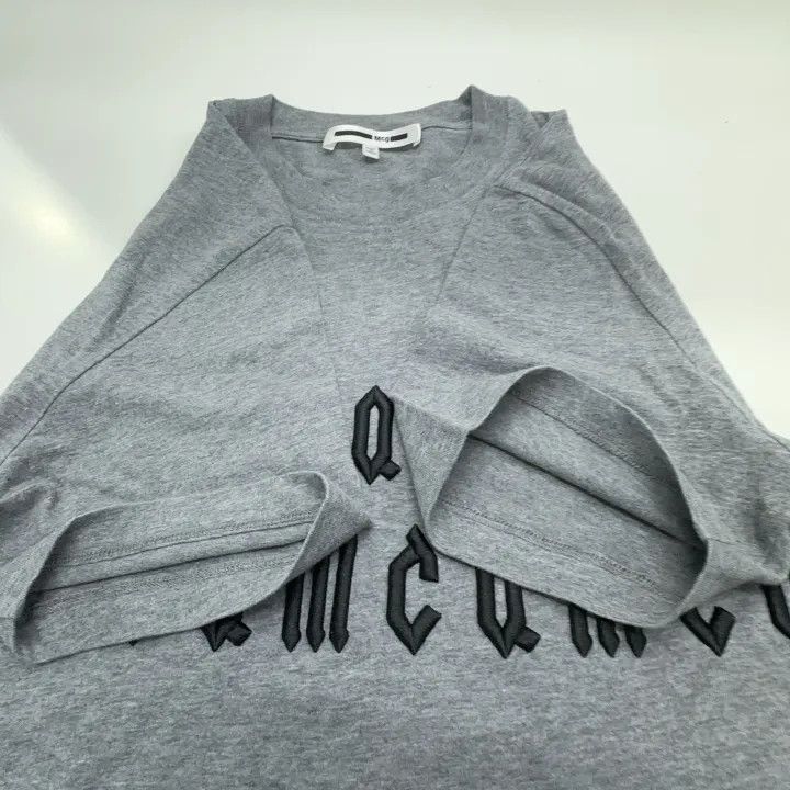 Alexander McQueen Alexander McQueen Casual Gray Short Sleeve T-Shirt 0079 Size L / US 10 / IT 46 - 11 Thumbnail