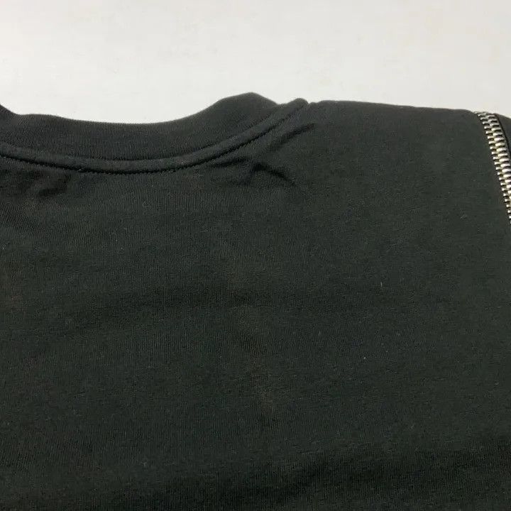 Alexander McQueen Alexander McQueen Zip Detail Logo Print T-Shirt 0079 Size S / US 4 / IT 40 - 9 Thumbnail