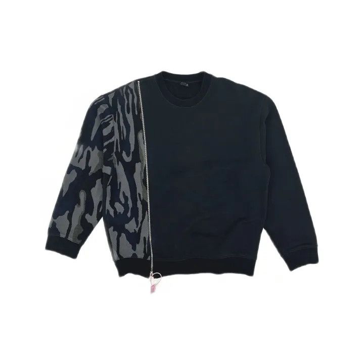 Alexander McQueen Alexander McQueen Casual Color-Blocked Long Sleeve Sweatshirt 0079 Size L / US 10 / IT 46 - 2 Thumbnail